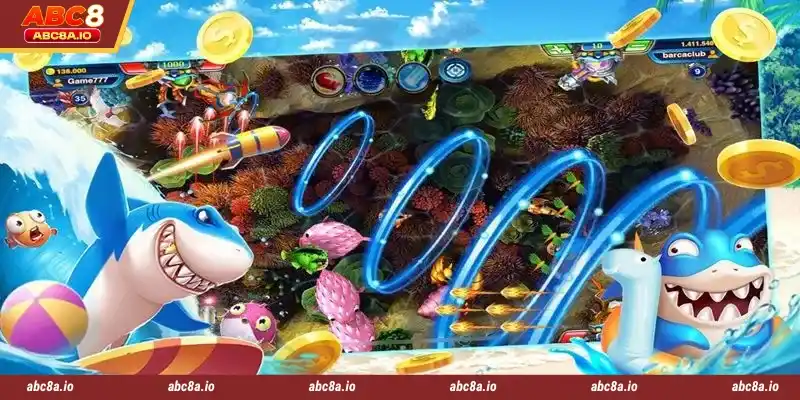 Happy Fishing - The fish shooting game - is the highlight at ABC8 casino