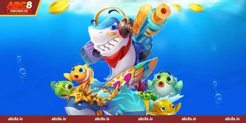 Mega Fishing fish shooting game at the reputable ABC8 online casino
